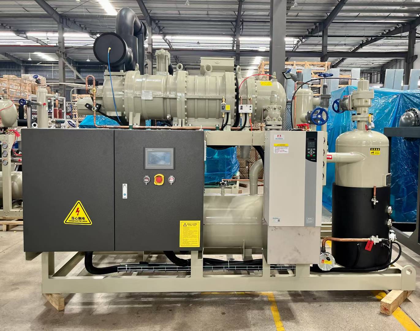 半封閉螺桿制冷機組